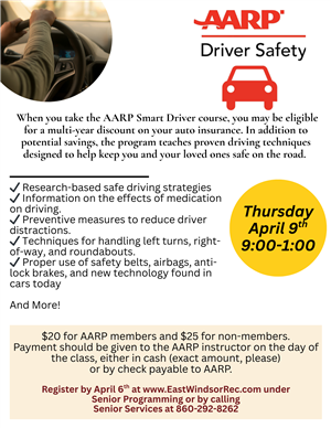 AARP Driver Course