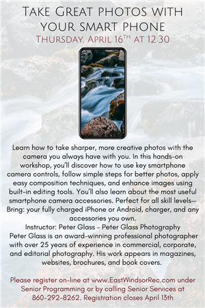 take great photos with your smart phone