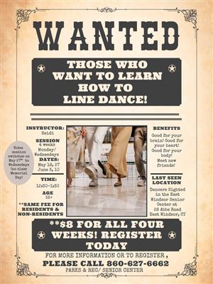 ss line dance may and june 2026