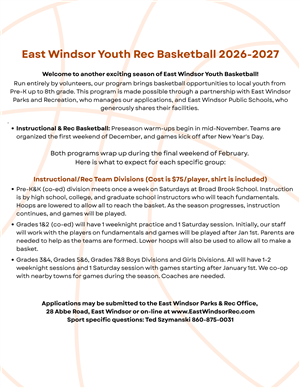2026-2027 Youth Basketball